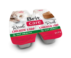 Brit Care Cat Real Chicken Loaf 2 x 37 g