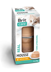 Brit Care Cat Mousse with Real Tuna and Mackerel 6 x 25 g