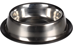 Flamingo Gamelle pour la nourriture et l'eau Thorgan Rond Argent