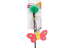 Jouet pour Chat Happy Butterfly Canne à pêche & Papillon Mélange