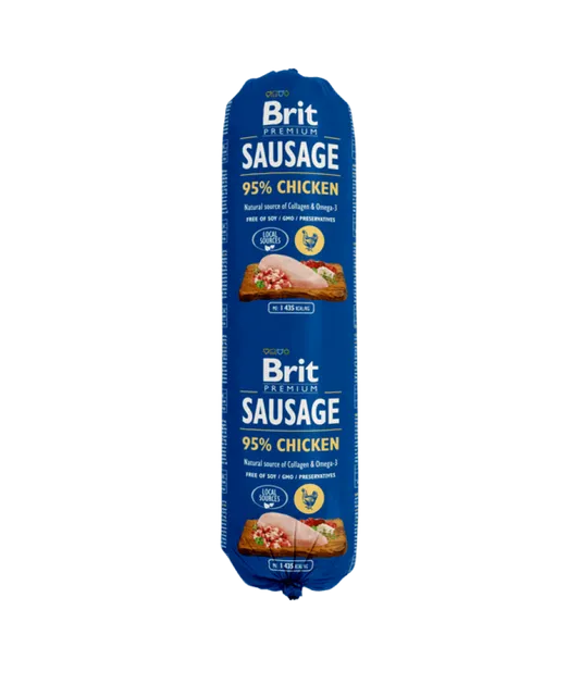 Brit Aliment Humide Chien Sausage Chicken 800 g