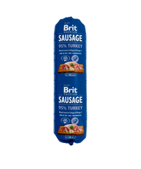 Brit Aliment Humide Chien Sausage Dinde 800 g