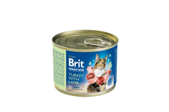 Brit Premium by Nature Aliment Humide Chat Turkey with Lamb 200 g