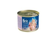 Brit Premium by Nature Aliment Humide Chat Turkey with Liver 200 g
