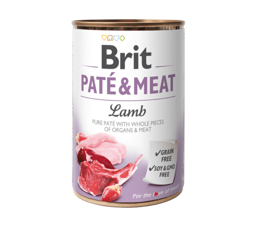 Brit Aliment Humide Chien Paté & Meat Lamb 400 g