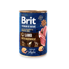 Brit Premium par Nature Aliment Humide Chien Lamb Buckwheat 400 g