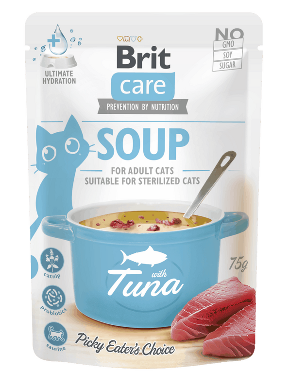 Soupe Brit Care au thon pour chats 75 G