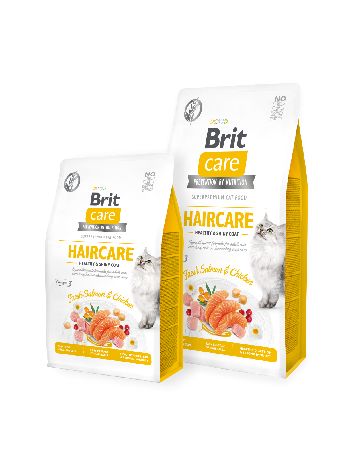 Brit Care Cat Grain-Free HAIRCARE HEALTHY AND SHINY COAT