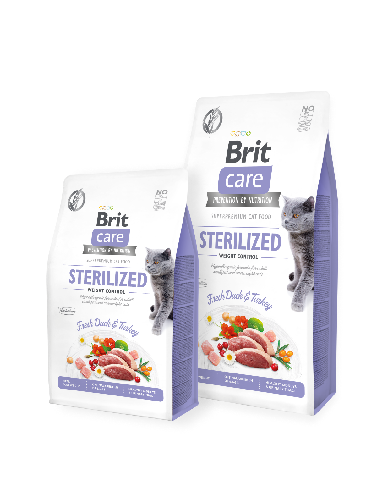 Brit Care Cat Grain-Free STERILIZED AND WEIGHT CONTROL