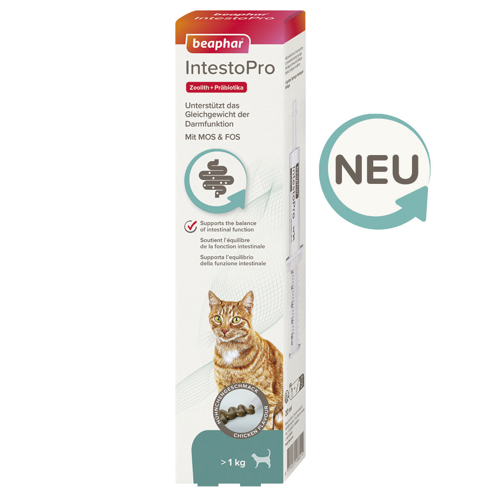 Beaphar IntestoPro Pâte Supplément pour Chat, 20ml