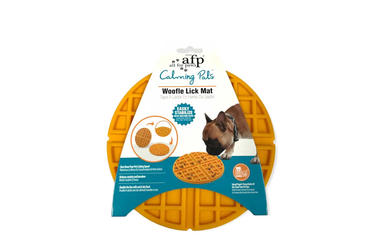 Waffle licking mat 19.5 cm