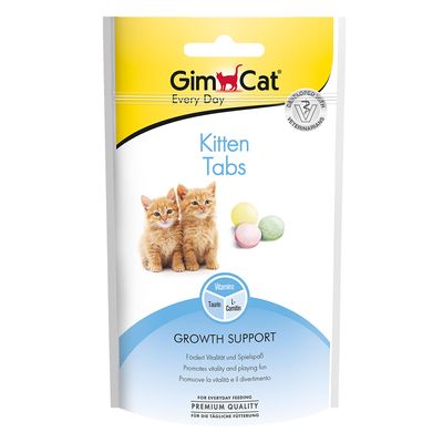 GimCat Supplément pour Chat Kitten Tabs 40g