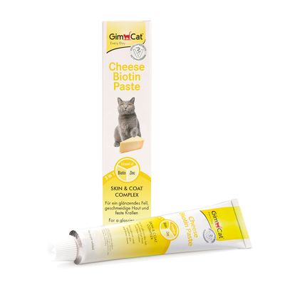 Gimcat Pâte de Fromage à la Biotine 100g