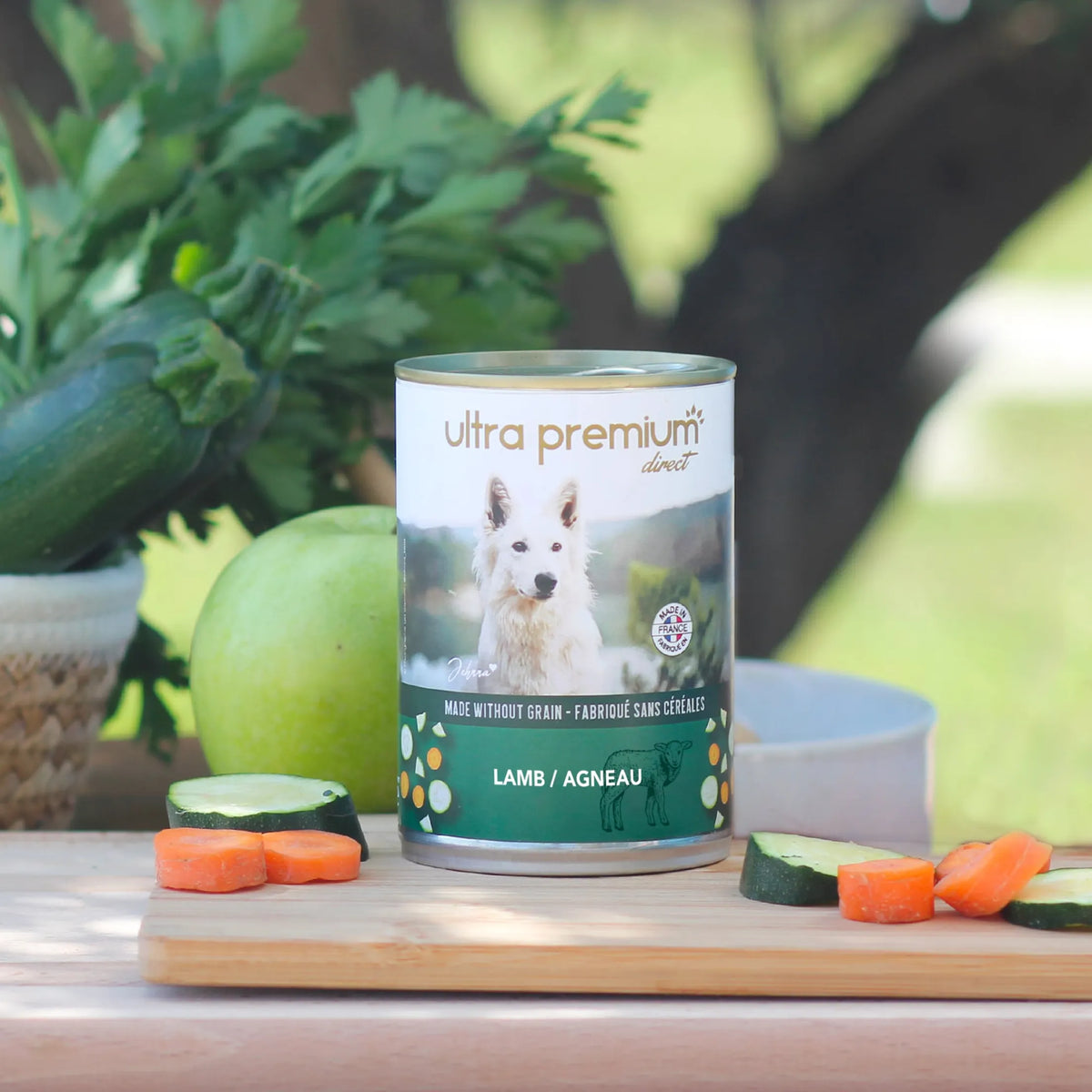 Ultra Premium Direct Boîtes de Pâtée pour Chien Sans Céréales - Agneau 400 G