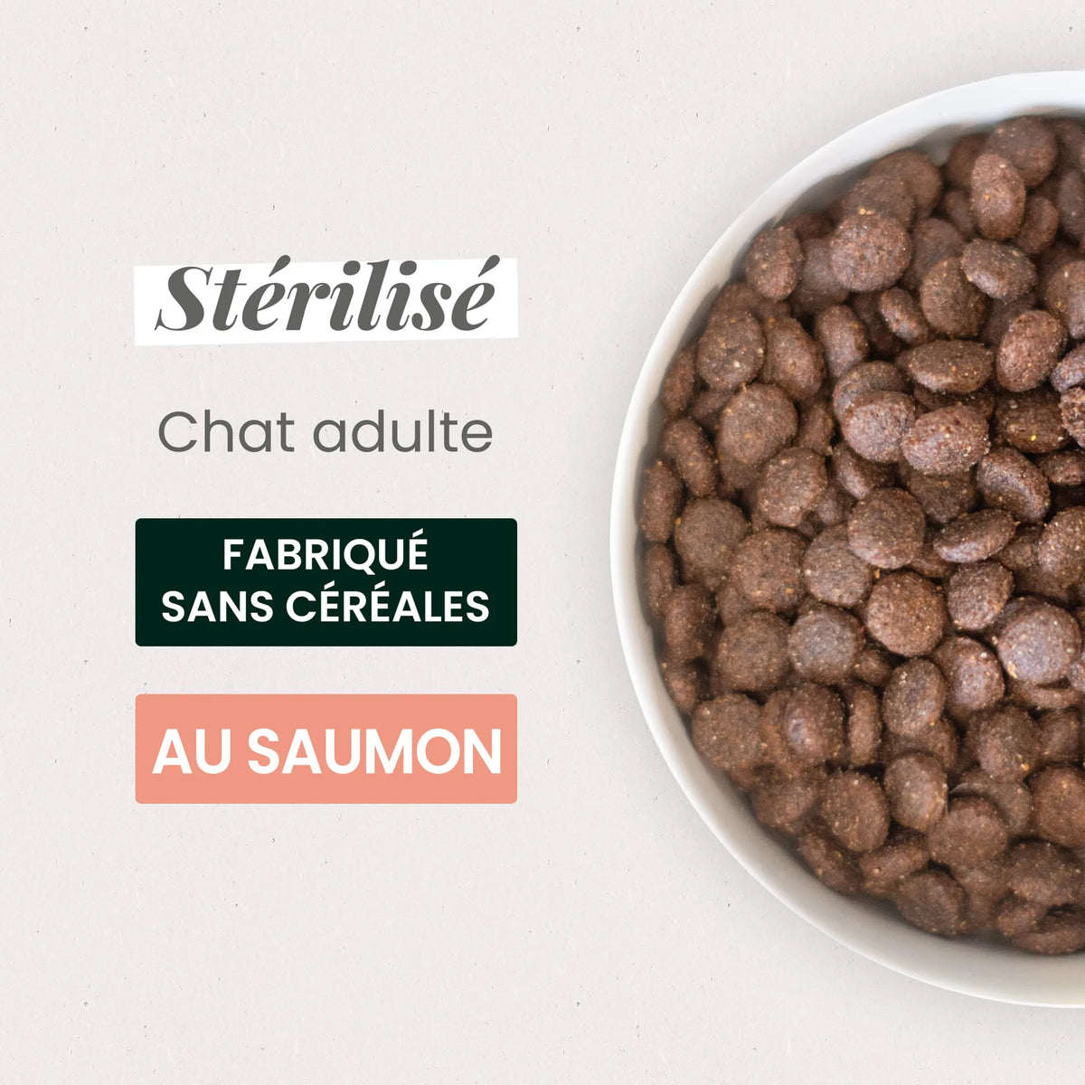 Ultra Premium Direct Croquettes Chat Saumon - Sans Céréales - Pour Chat Stérilisé 7 Kg