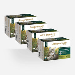 Ultra Premium Direct Aliment Humide Chat Sachets Fraîcheur Chaton / Chat adulte Sans Céréales 85G - Tendres émincés en gelée riches en poulet