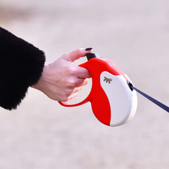 Laisse Retractable AMIGO TAPE Rouge L