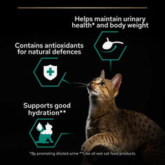 Pro Plan Aliment Humide Chat adultes stérilisés, poulet en sauce (85Gx10)