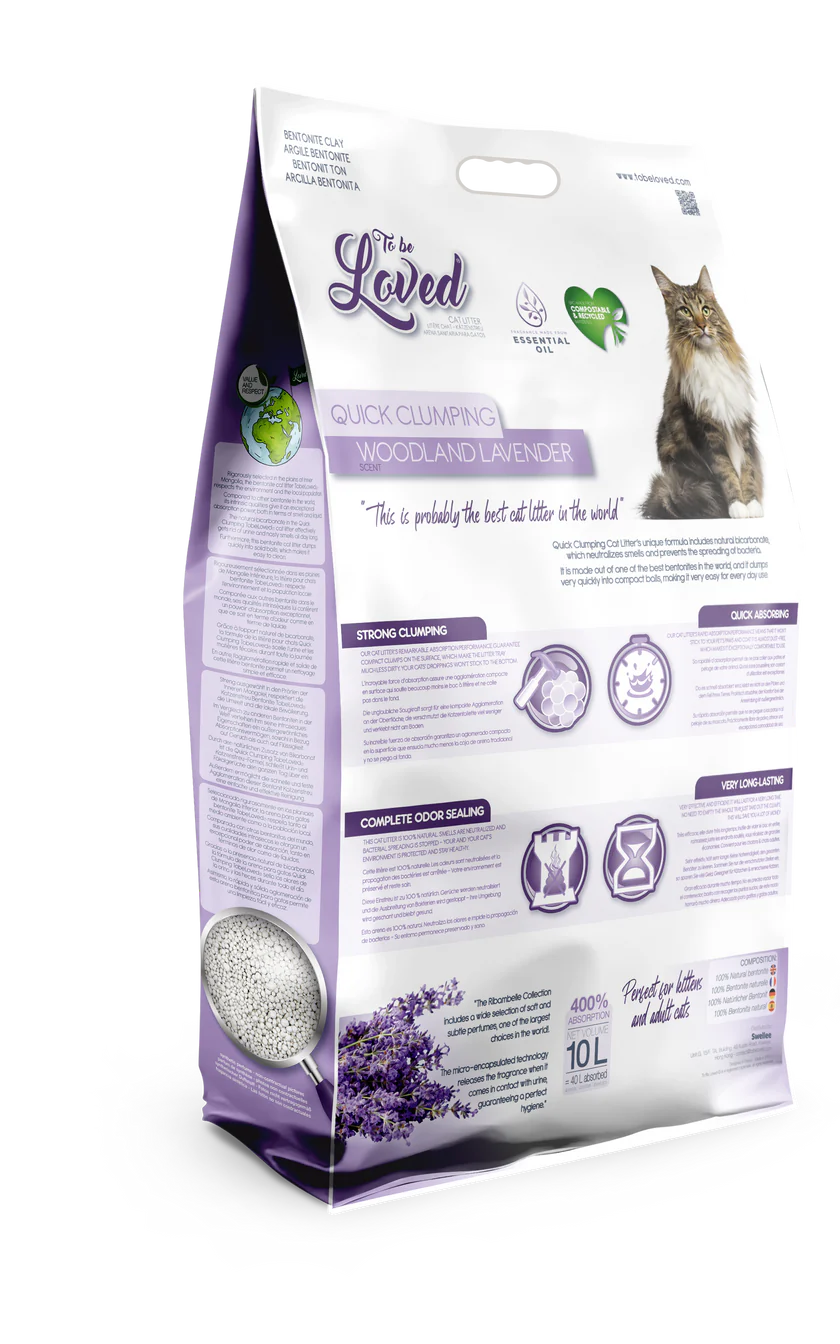 Litière TOBELOVED Woodland Lavender 10 L