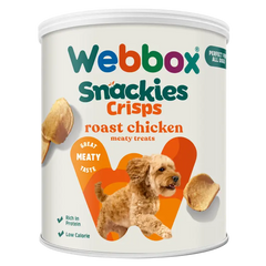 Webbox Snackies Chicken Crisps Adult Dog Treats 35g