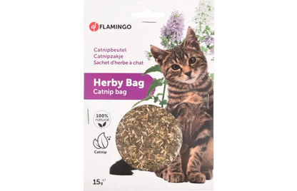 APPÂT OLLIE SACHET HERBE-AUX-CHATS BRUN CLAIR 15 G