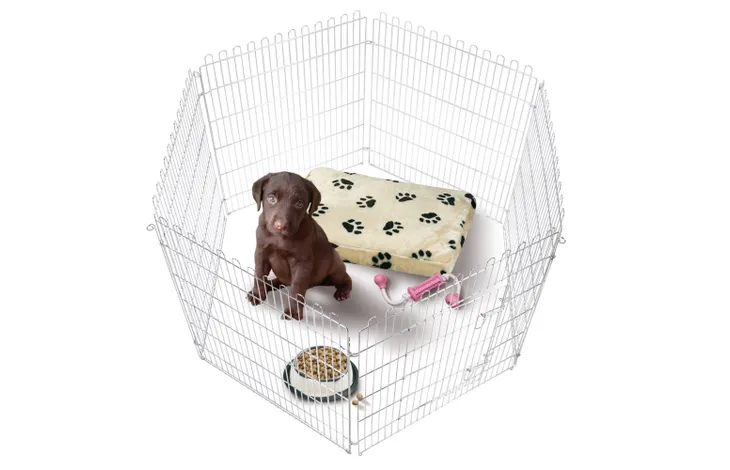 PUPPY JAX SILVER ENCLOSURE