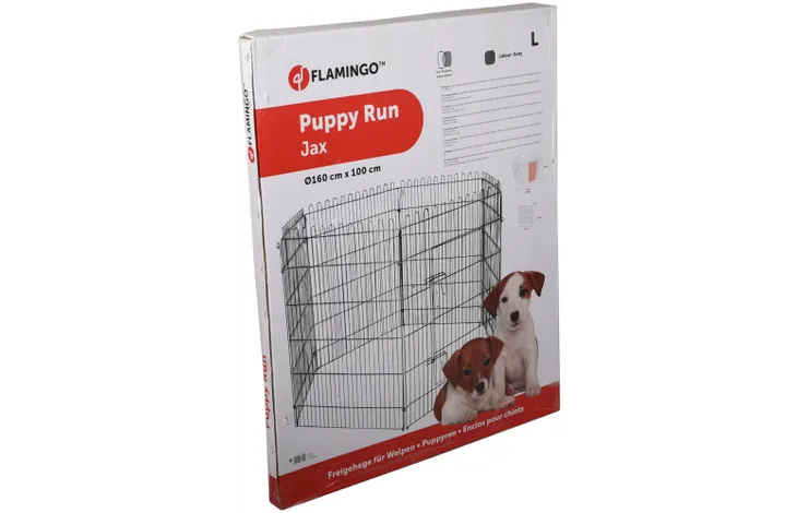 PUPPY JAX SILVER ENCLOSURE