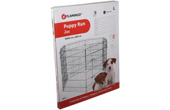 PUPPY JAX SILVER ENCLOSURE
