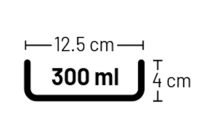 Gamelle en céramique Mabel Rond Taupe 300 ML