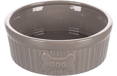 Gamelle en céramique Mabel Rond Taupe 640 ML