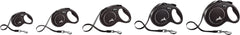 Flexi Laisse à enrouleur Classic Sangle Noir