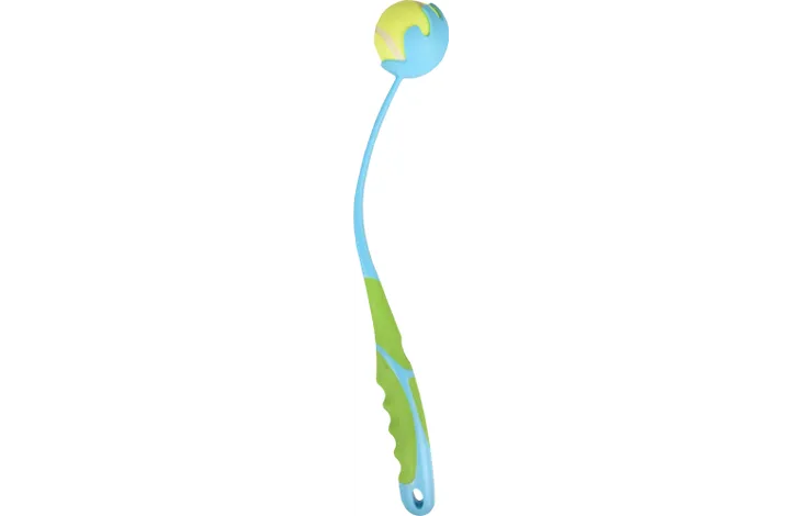 Flamingo Jouet pour Chien Spector Shooter avec balle Bleu 47cm L