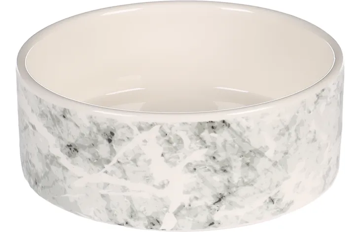 Gamelle en céramique Marmi Rond Gris clair 400 ML