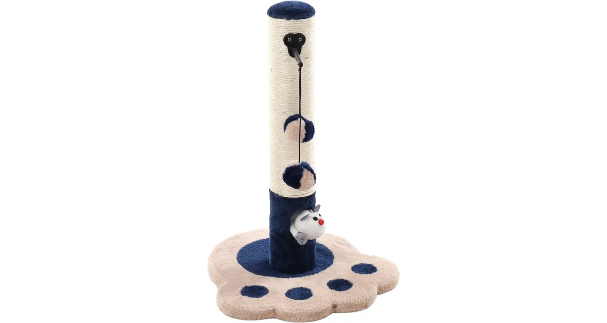 VIVA 2 CAT TREE BEIGE &amp;amp; BLUE &amp;amp; CREAM