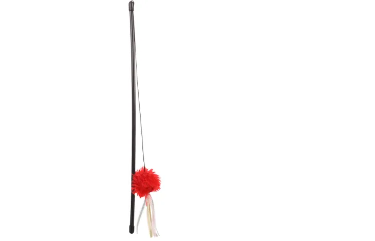 Flamingo Jouet pour Chat Catchy Canne à pêche avec jouet Plusieurs couleurs