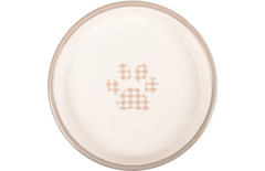 Flamingo Plat pour la nourriture Mylo Rond Beige & Blanc 180 ML