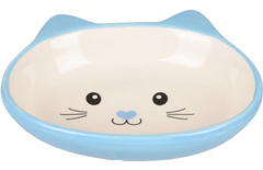 Flamingo Gamelle en céramique Isa Bleu clair & Blanc 170ml