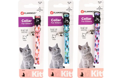Flamingo Collier Chaton Minou Plusieurs couleurs