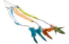 Flamingo Jouet pour Chat Kirk Canne à chenille Plusieurs couleurs