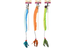 Flamingo Jouet pour Chat Kirk Canne à chenille Plusieurs couleurs