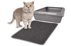 TAPIS DE BAC À LITIÈRE ROSIE MATTI GRIS