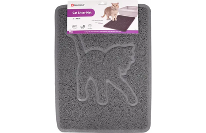 ROSIE MATTI LITTER BOX MAT GRAY