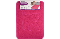 TAPIS DE BAC À LITIÈRE ROSIE MATTI FUCHSIA