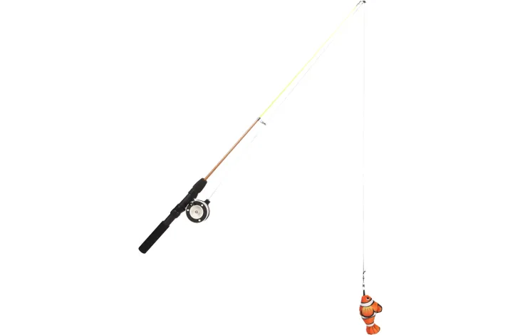Jouet pour Chat Rodney Canne à pêche avec poisson Orange