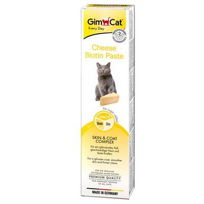 Gimcat Pâte de Fromage à la Biotine 100g