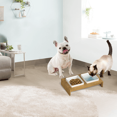 Gamelle double avec support 200 MLx2