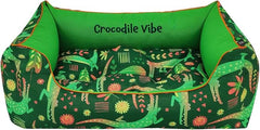 Coussin pour Chien et Chat Cazo Crocodile Vibe 75x60cm