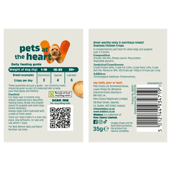 Webbox Snackies Chicken Crisps Adult Dog Treats 35g