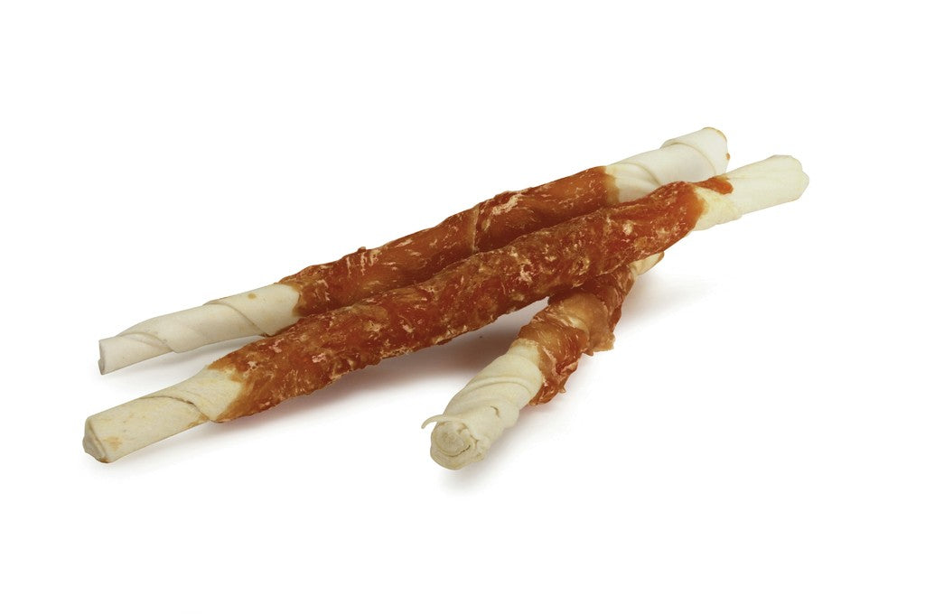 Rouleaux de peau de vache au lapin 70g (6pcs)