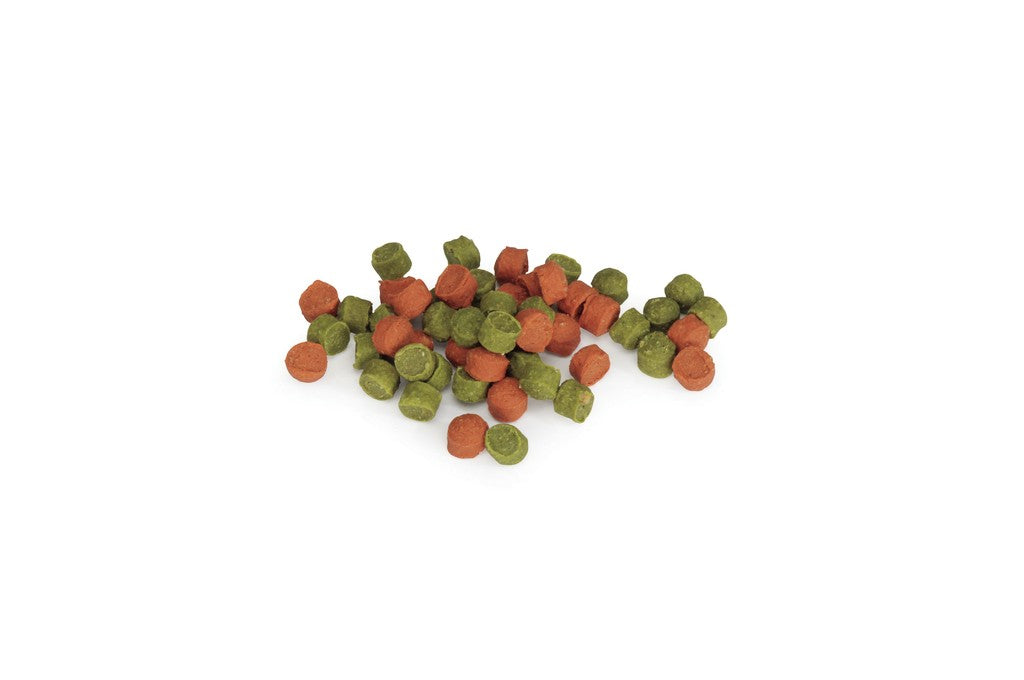 Gouttes aromatisées à la carotte et aux pois 140g